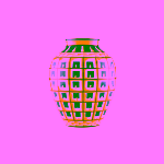Vaso Ad Orcino Prospettica Gio Ponti