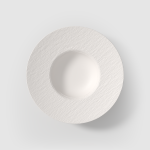 Piatto fondo coppa pasta bianco Manufacture Rock