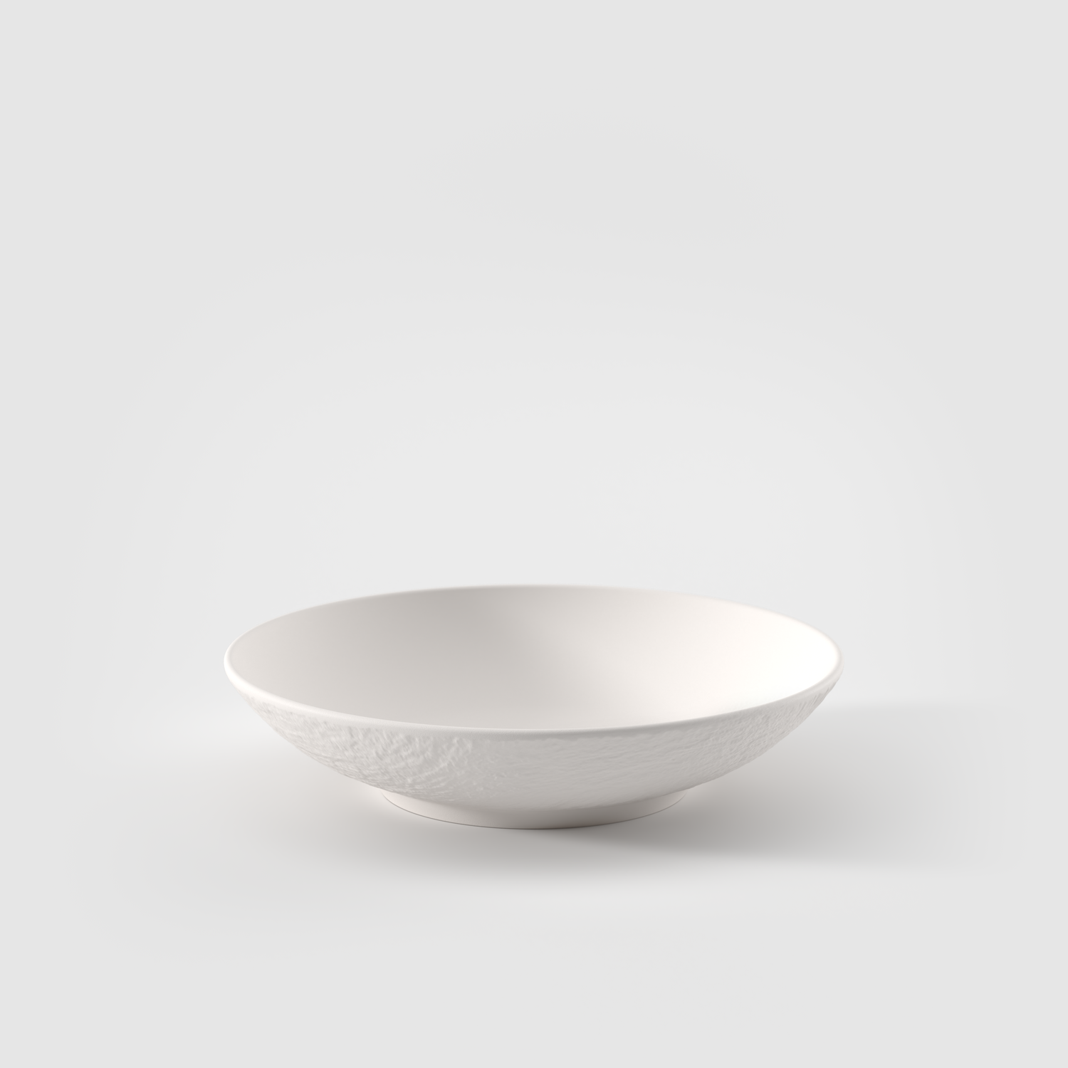 fondina Piatto fondo a coupe bianco Manufacture Rock - immagine 1