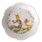 Piatto Coppa Spring Fantasy grande prato fiorito