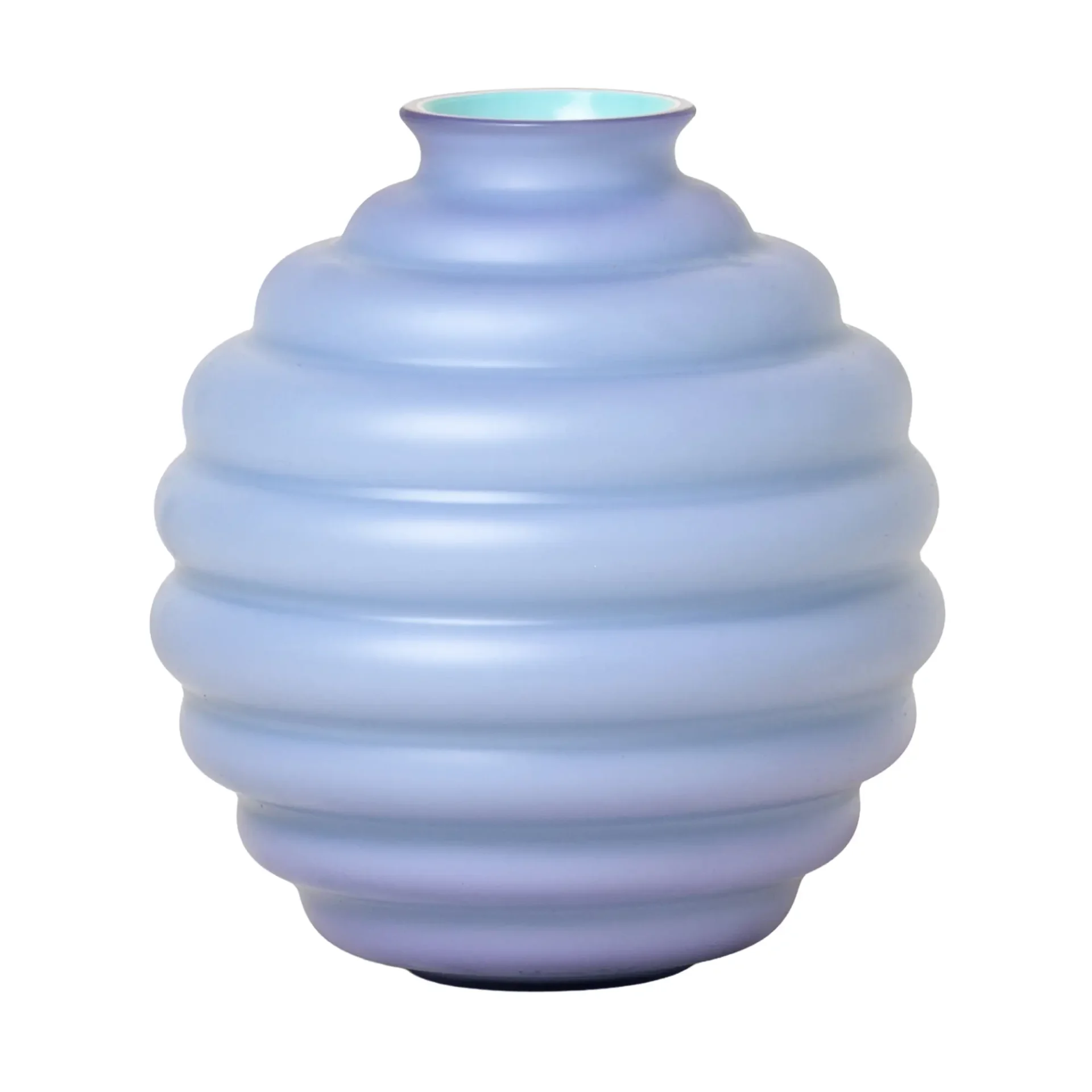 sa Vaso Deco lilla menta sabbiato 24,5cm - immagine 1