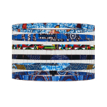 Lampadario Calemard blu
