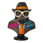 Busto Gorilla Frank con LED 43 cm – The Led Guys