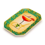 Piattino Svuotatasche Happy Hour "A" Palais Royal 18x12 cm.