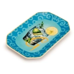 Piattino Svuotatasche Happy Hour "G" Palais Royal 18x12 cm.