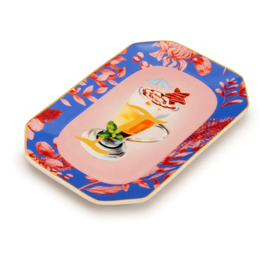happy-hour-I Piattino Svuotatasche Happy Hour "I" Palais Royal 18x12 cm. - immagine 1