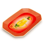Piattino Svuotatasche Happy Hour "P" Palais Royal 18x12 cm.