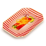 Piattino Svuotatasche Happy Hour "T" Palais Royal 18x12 cm.